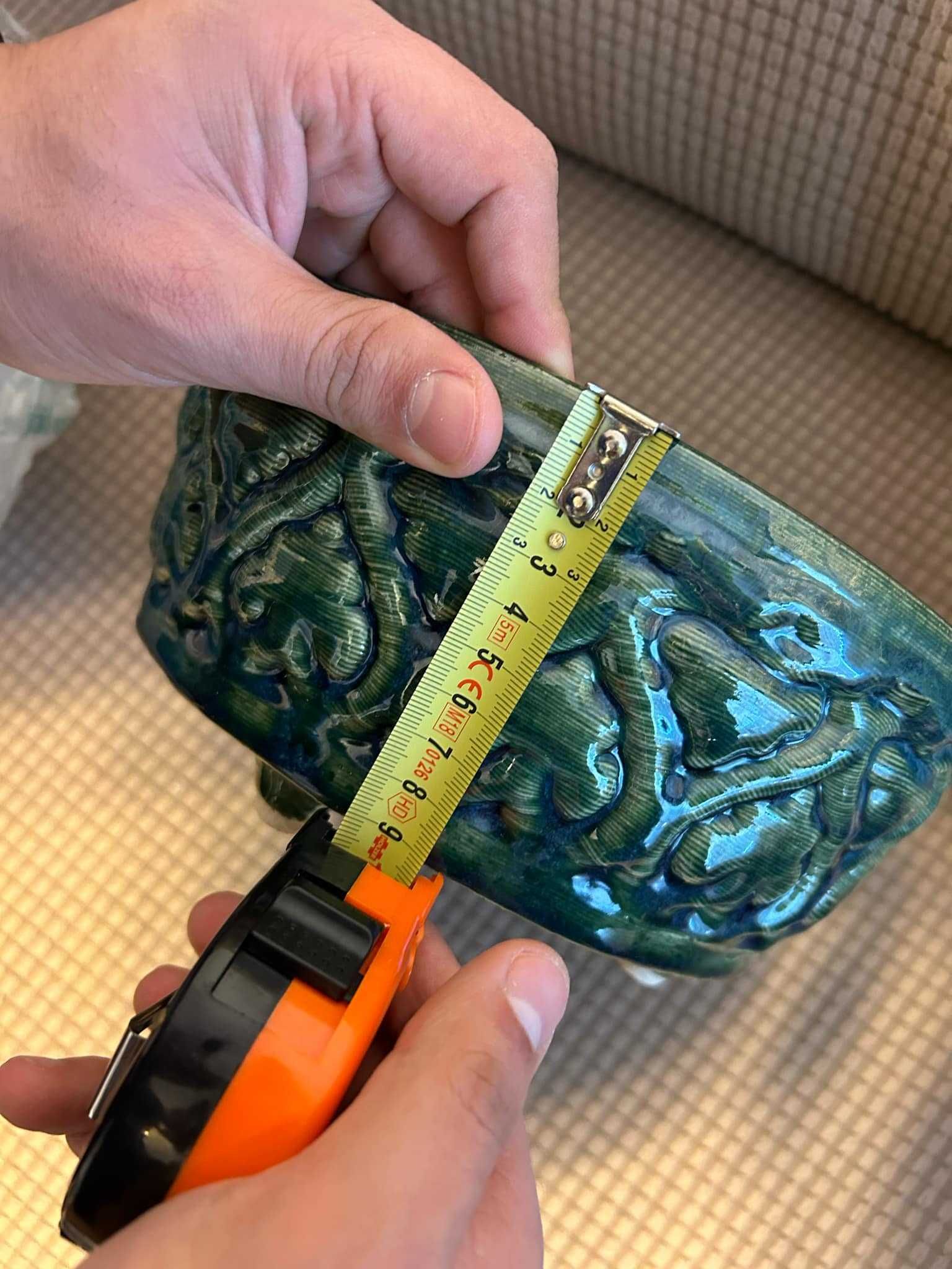 Vas ceramică, nou, în stare impecabilă - 9 x 23cm