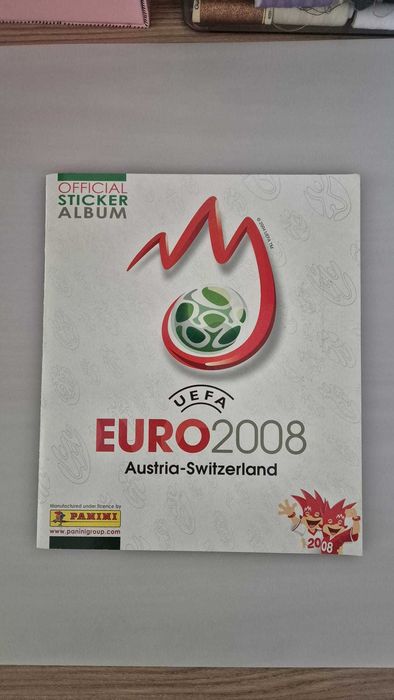 Album Panini EURO 2008 complet, stare 9.5/10