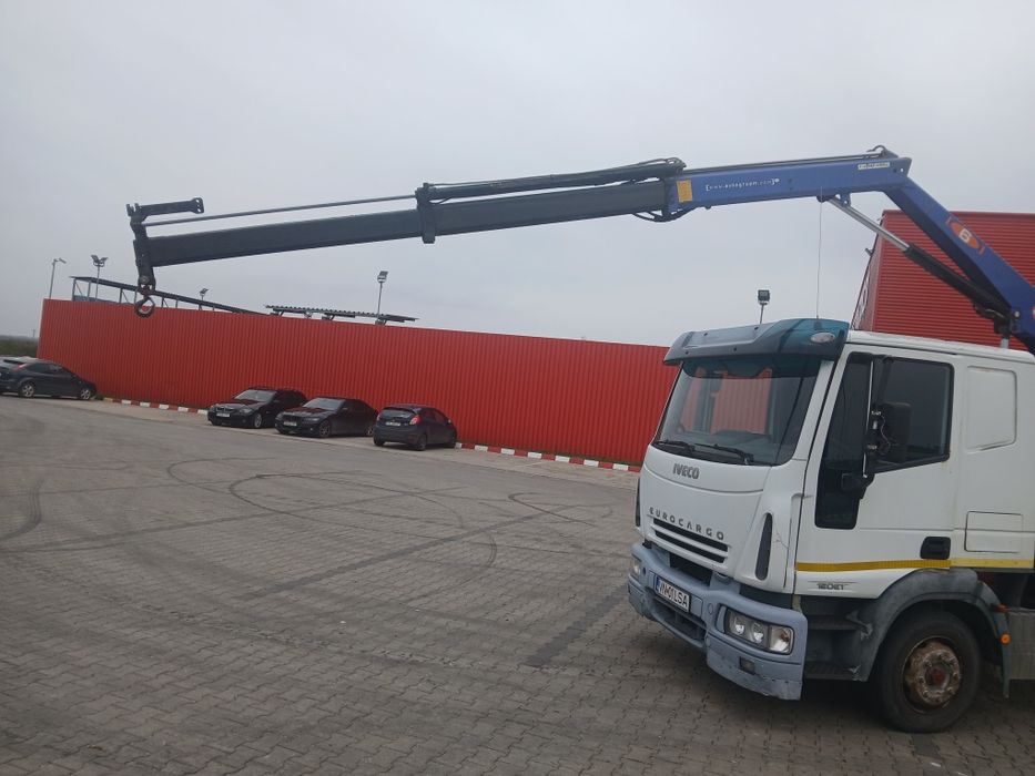 Vand Iveco Eurocargo 12 tone cu Macara