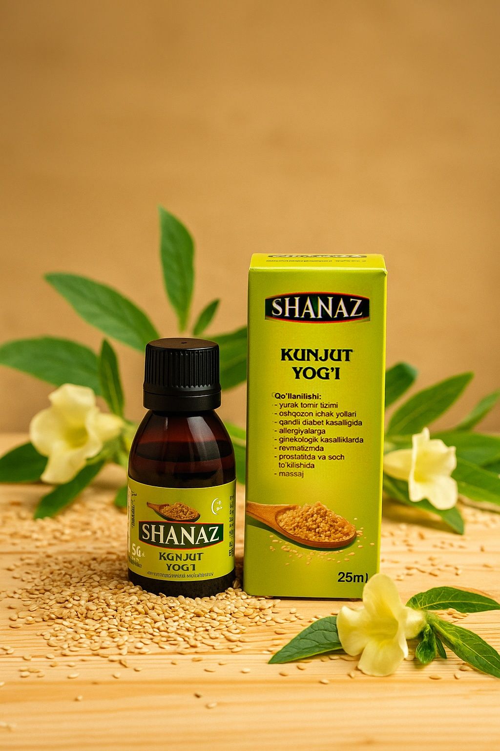 Kunjut yog'i 25 ml