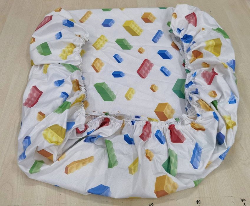 Възглавничка и долен чаршав за количка