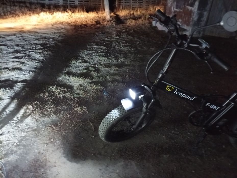 Электровелосипед леопард