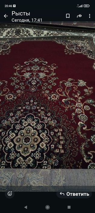 Кілем сатылады 4*2,2м