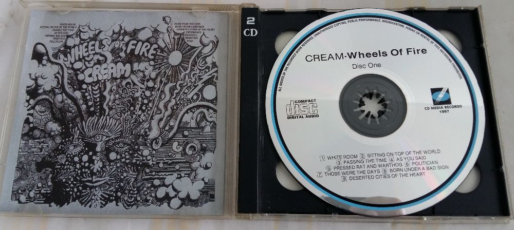 CD Cream - Wheels of Fire 2CD