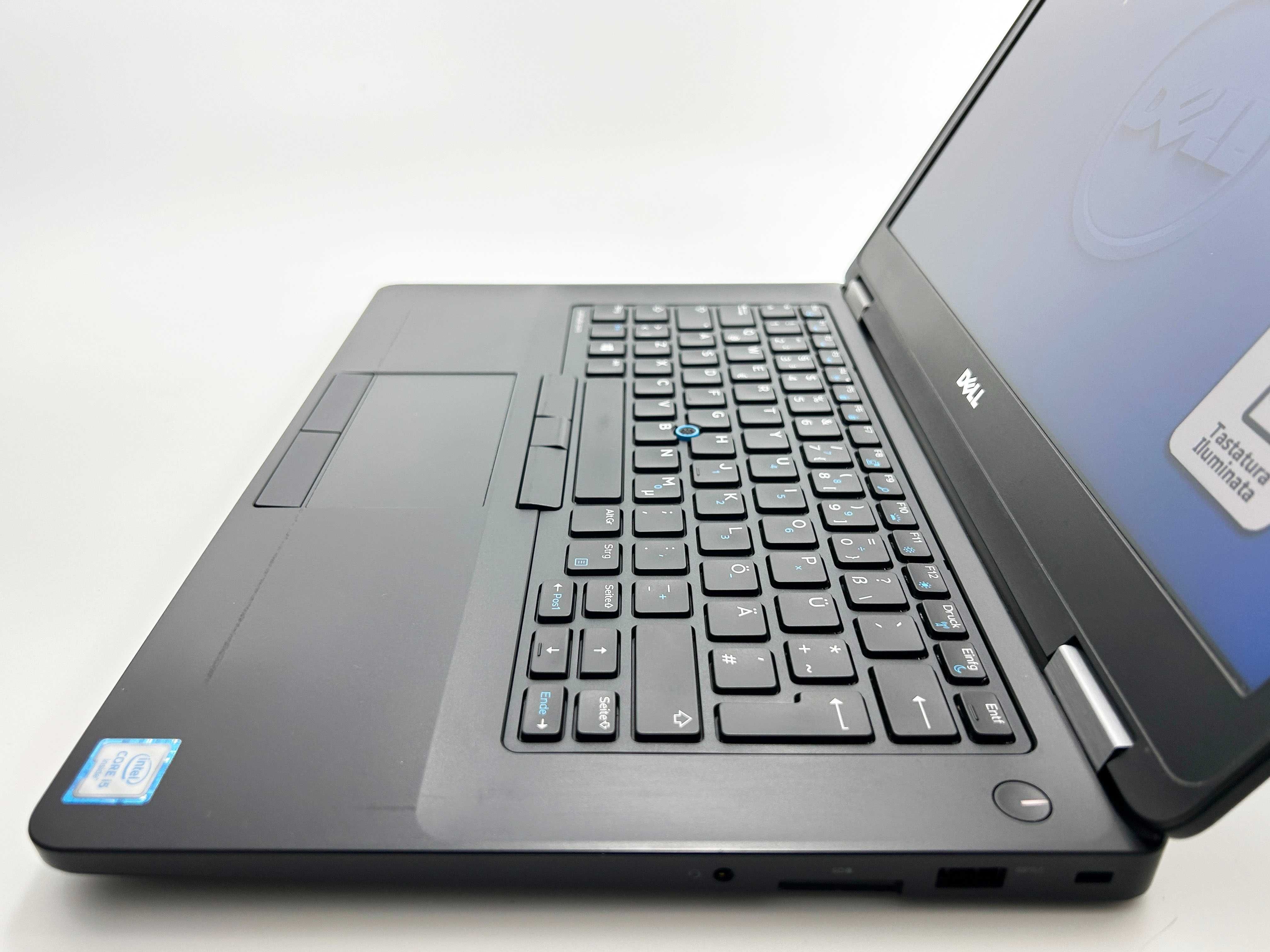 Laptop ca NOU Dell PRO i5 SSD FullHD  iluminare . Garantie 12 luni
