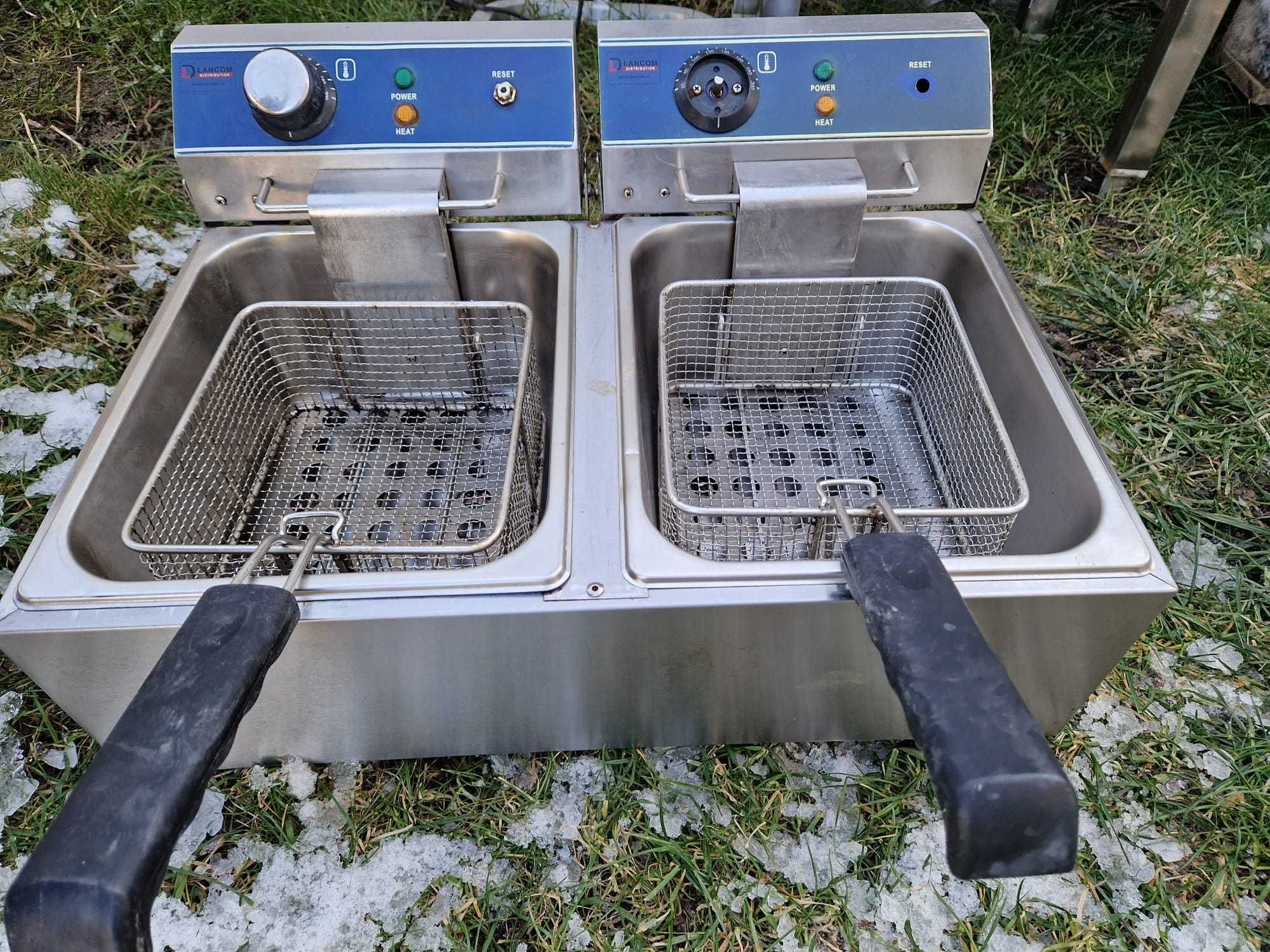 Friteuza profesionala 2x8L