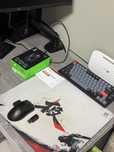 Геймерский комплект: мышь DeathAdder V3 Pro, Keychron V1, VAXEE коврик