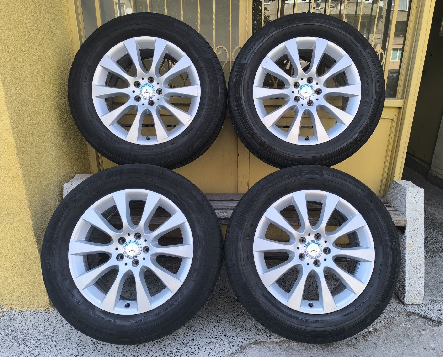 18 цола джанти с гуми за Mercedes ML166 , ML164 , R-class