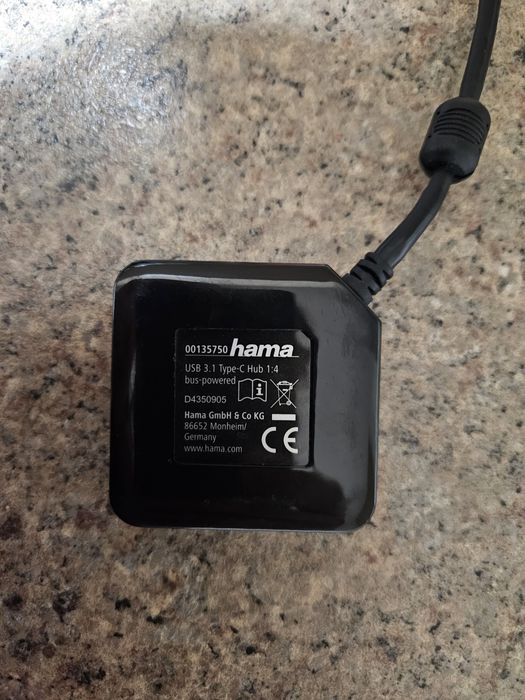 Hub Hama USB Type-C 4 porturi