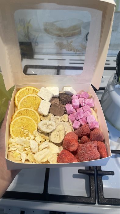 Шымкент сублимированные фрукты,мороженное микс