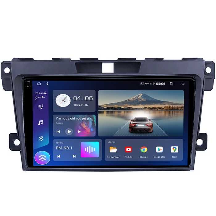 Navigatie Mazda CX-7, 2008-2015,  Android 14, 9 INCH, 4GB RAM/64GB ROM