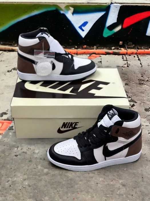 Adidasi Nike Jordan 1 High Dark Mocha / Produs Universal