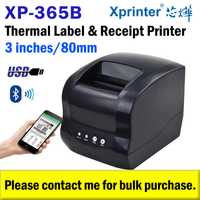 Термопринтер XP 365 usb+bluetooth