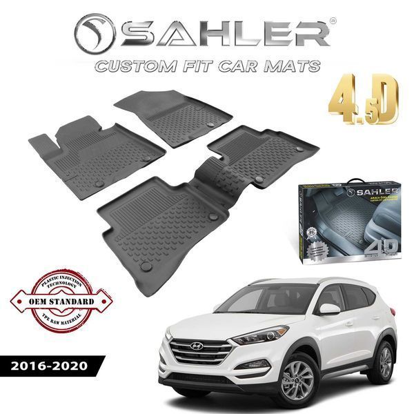 Гумени Стелки Sahler 4.5D за Хюндай Туксон / от 2015-2020г.