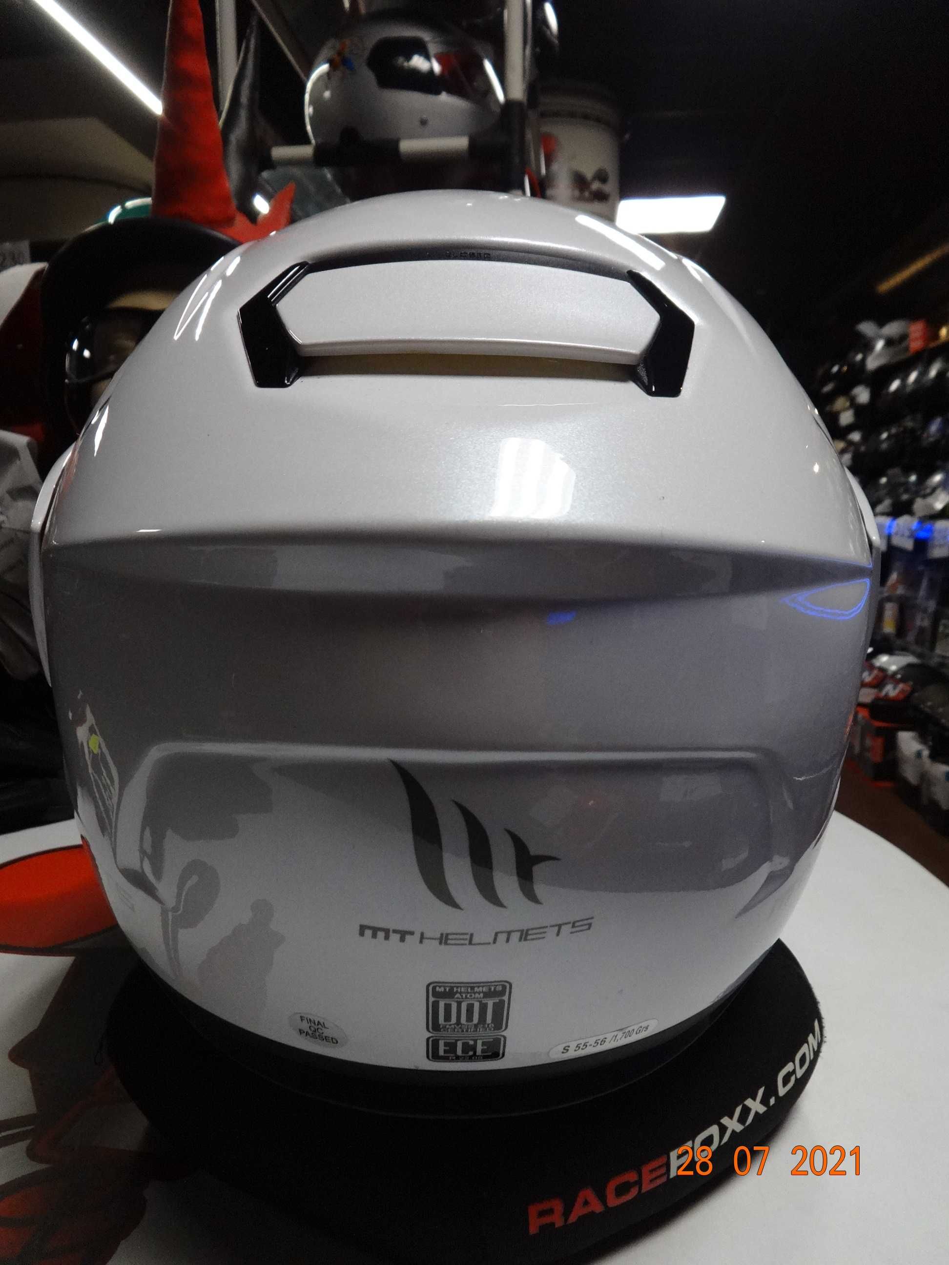 каска MT Helmets каска ATOM SV модуларна мото каска тъмни очила