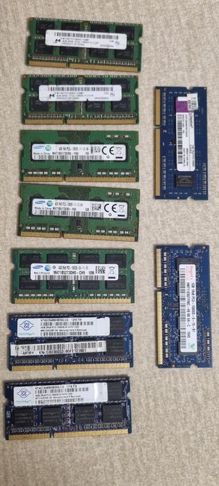 Placute ram ddr 3 laptop