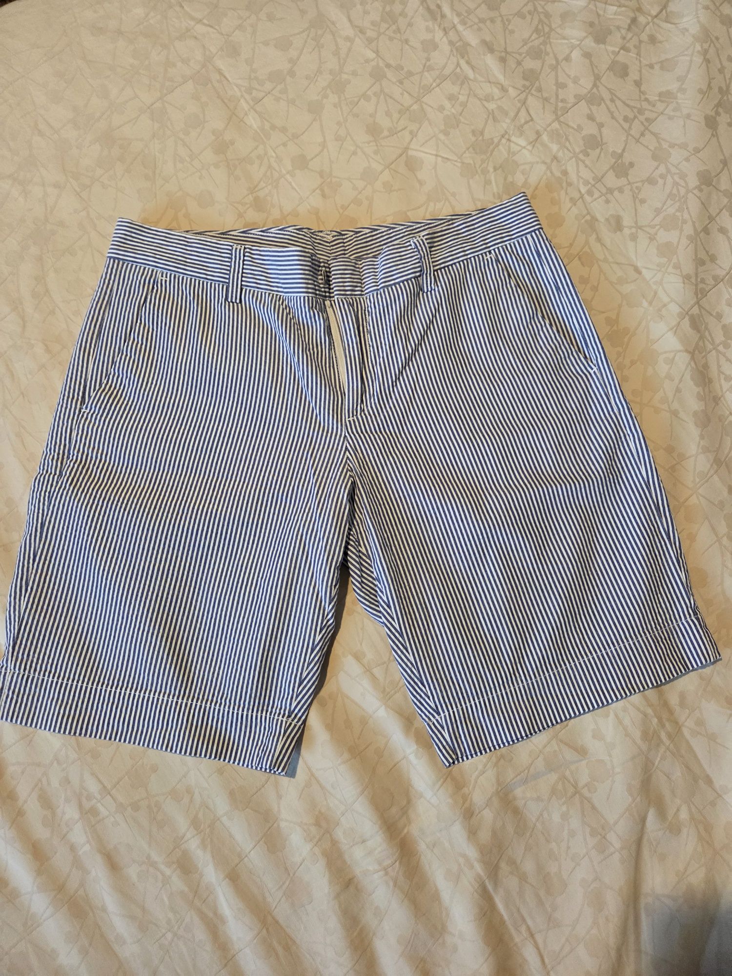 Бермуди синьо рае Uniqlo