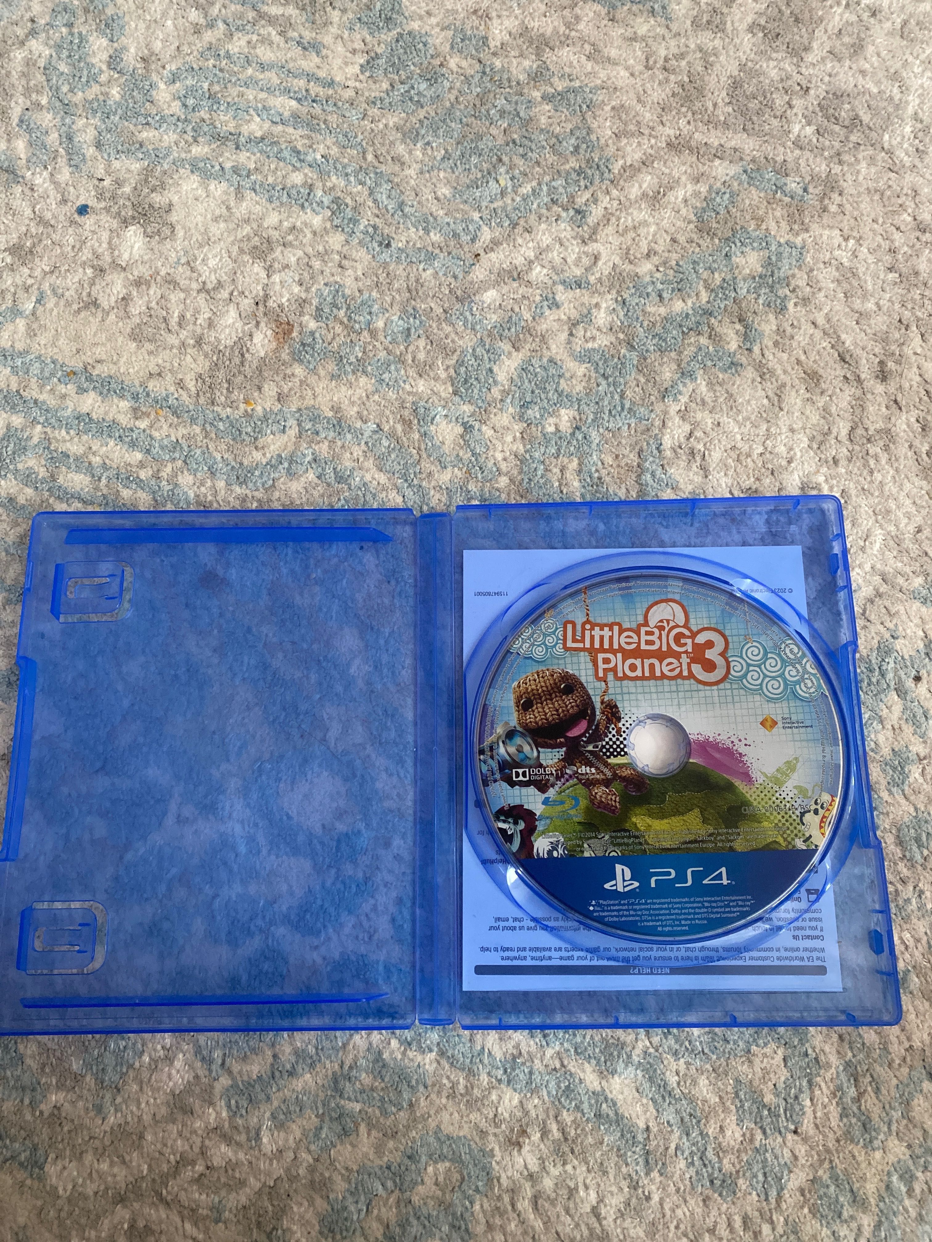 Little big planet 3 пс 4 диск