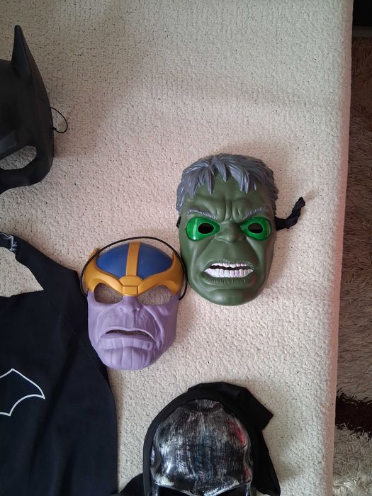 Лот от детски маски на герои