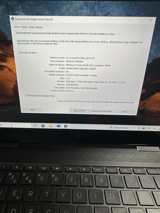Leptop HP Envy x360
