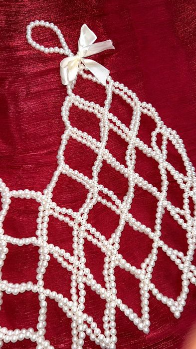 Топ  из   бусины