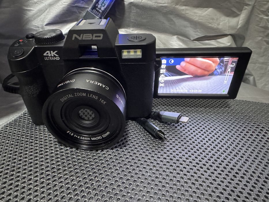 NBD Digital Camera 4K Ultra HD 48MP