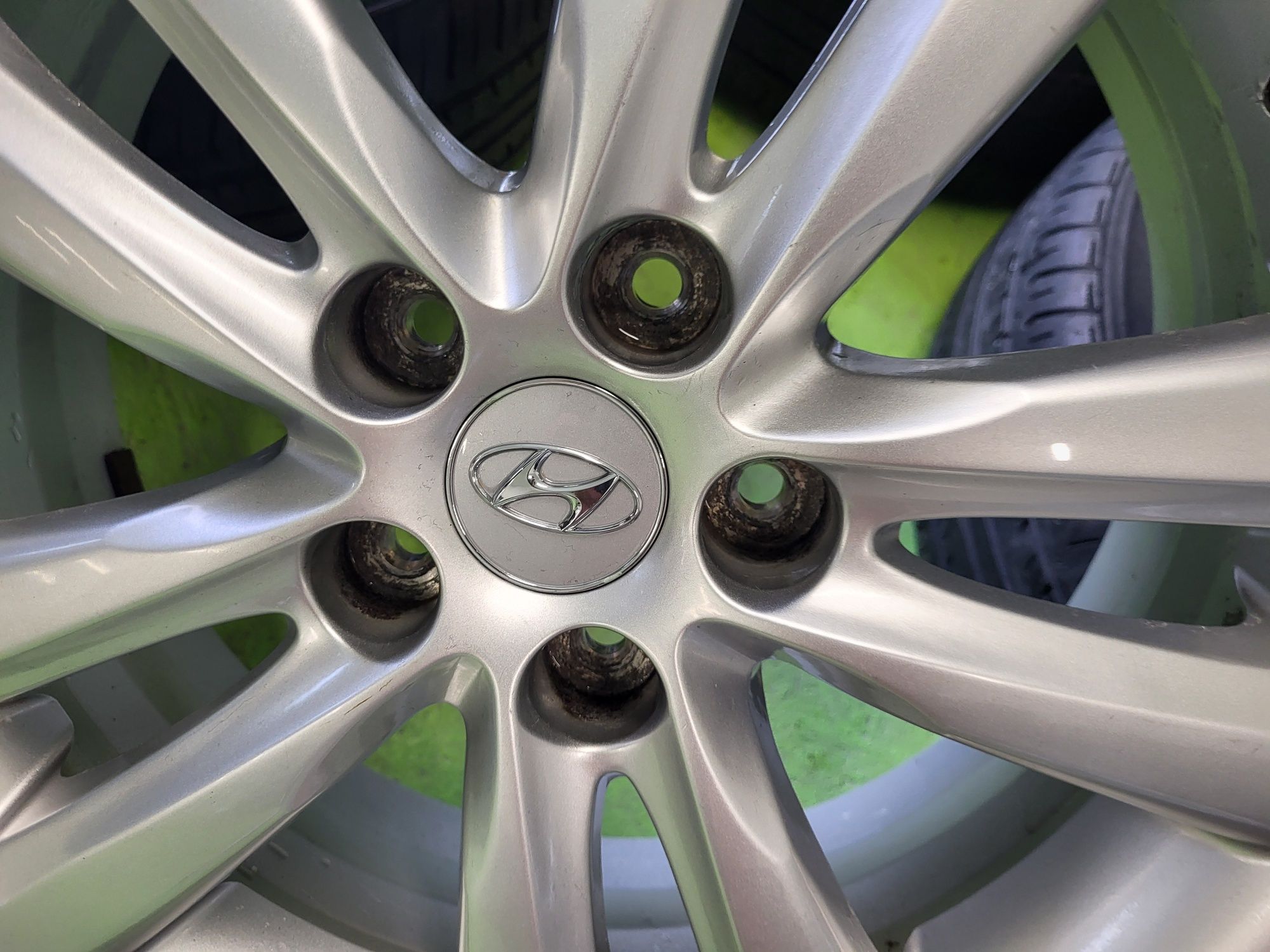 18 5x114.3 Hyundai лети джанти 5х114.3 Хюндай