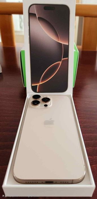 IPhone 16 Pro max, 1TB, Desert Titanium