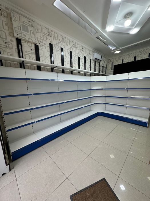 Металлический Стеллаж для Магазина Б/У