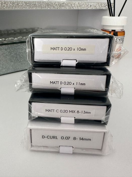 Cutii cu Gene Fir cu fir London Lash