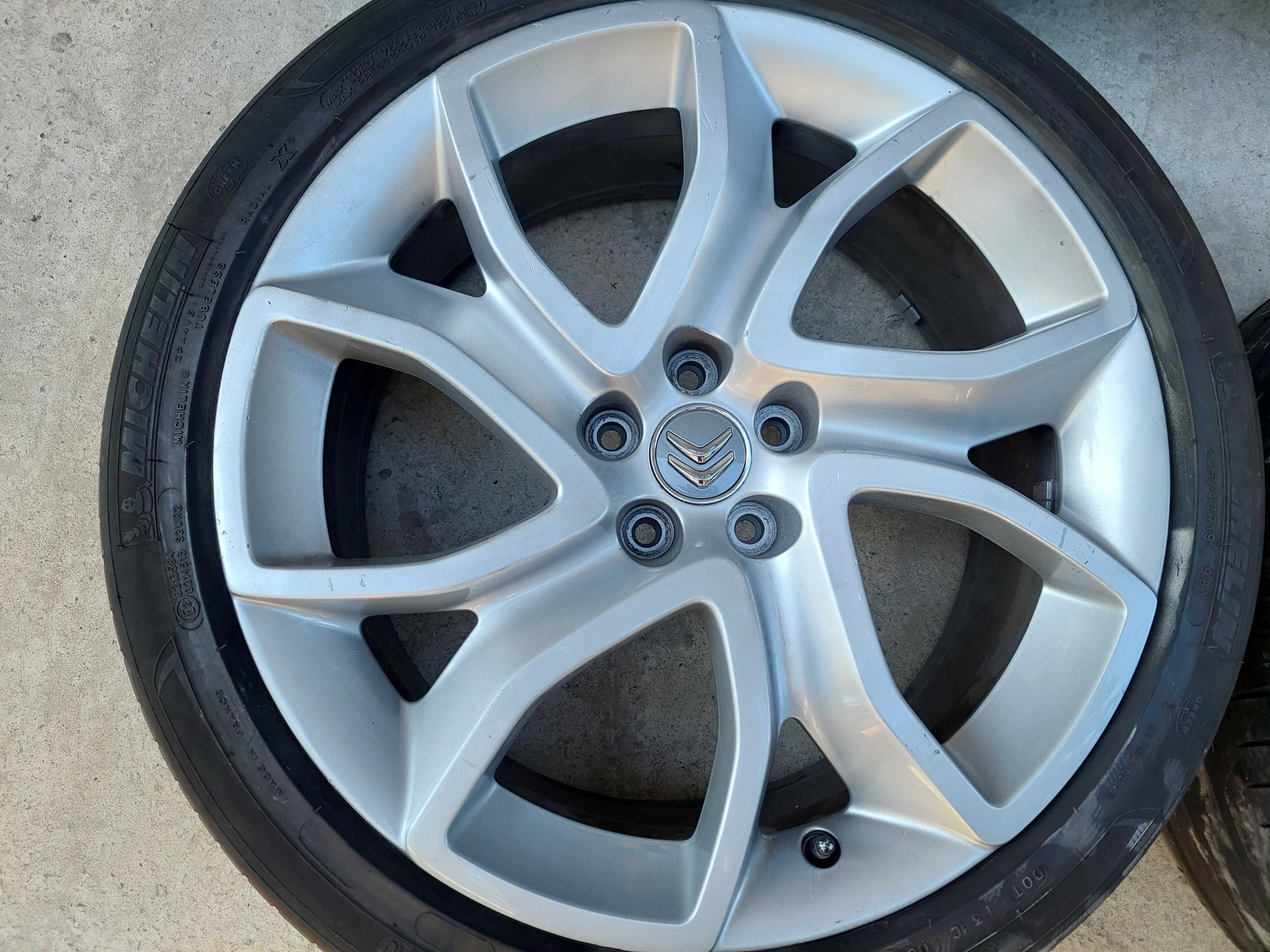 19" Оригинални алуминиеви джанти за Ситроен Ц5 Citroen C5 2008+ 5x108