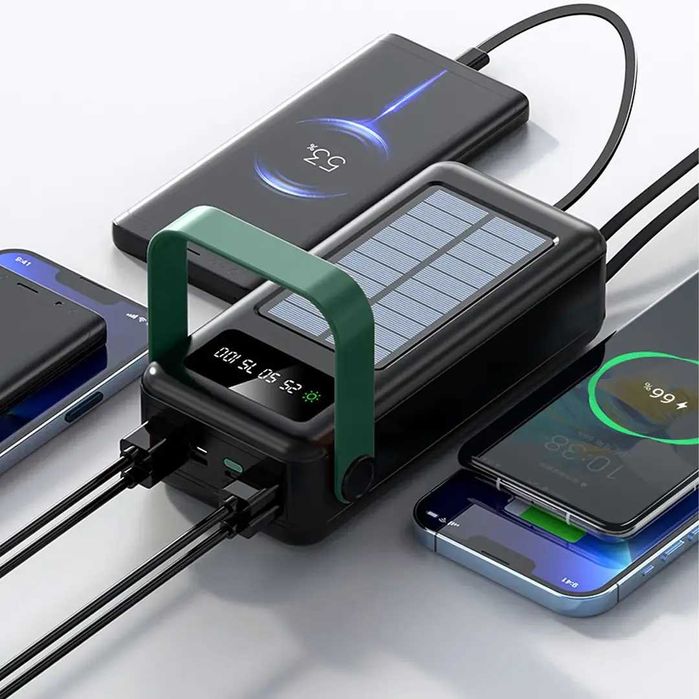 Power Bank GREEN LION Solar Max 80000 mAh 10.5w. Есть доставка