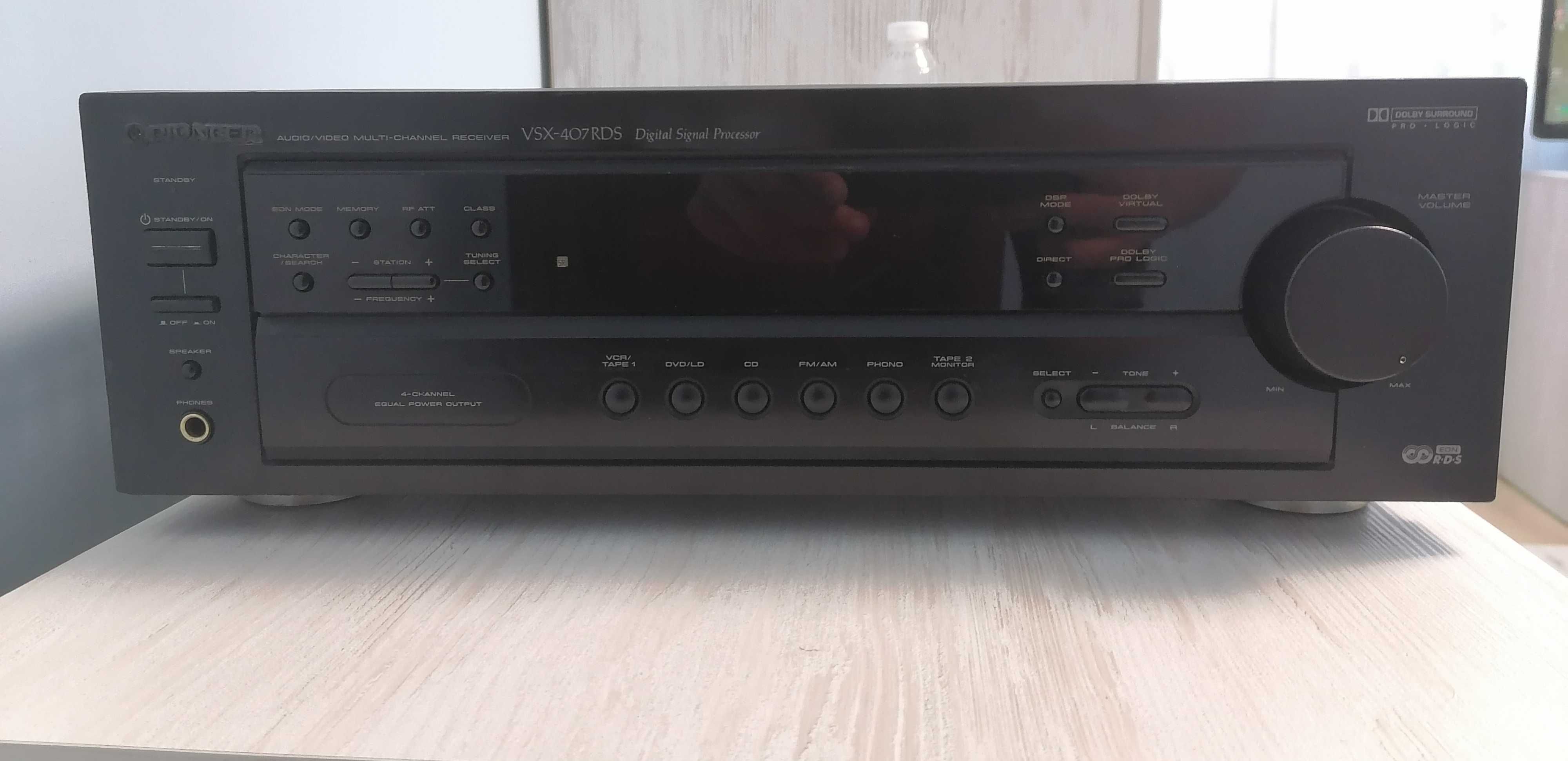 Receiver pioneer vsx-407rds