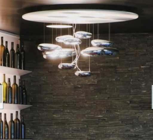 Vand lampa (lustra) Artemide Mercury