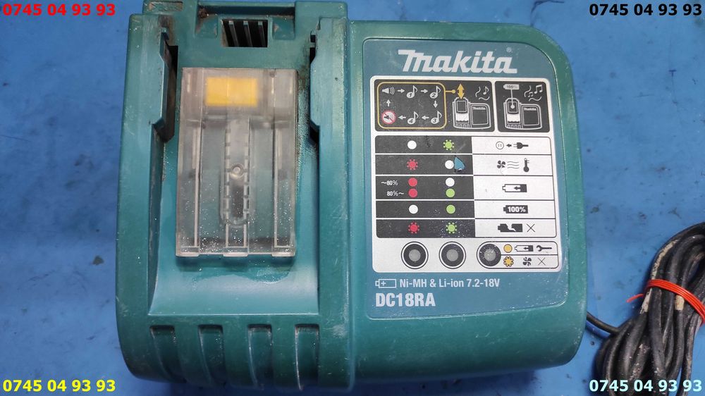 incarcator original makita DC18RA T 7.2v 18v 9A incarcare rapida