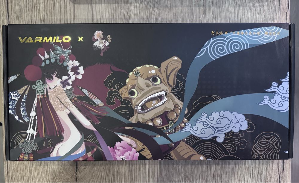 Игравпя механическая клавиатура Varmilo VEM87 Beijing Opera/ V-Rose