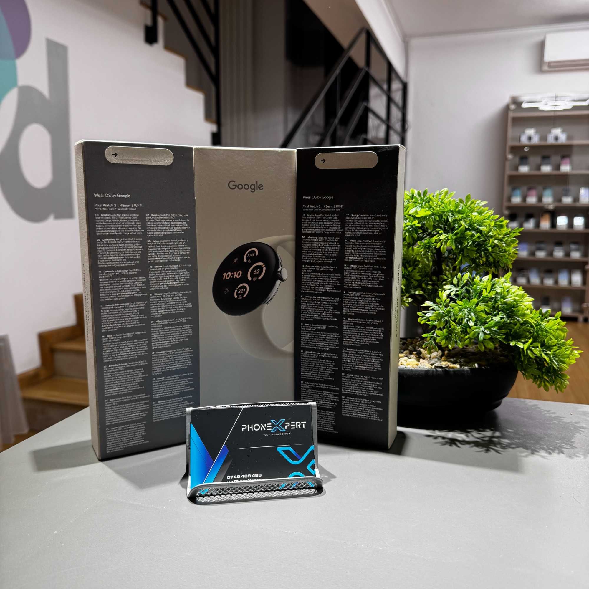 Magazin Phonexpert - Google Pixel Watch 3 45MM Wi-fi Nou Obsidian