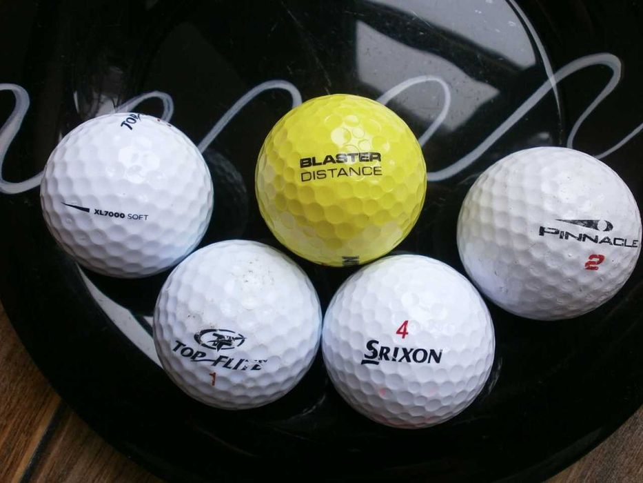 Чисто Нови 43.5 44 Мъжки Голф Обувки FootJoy и топки