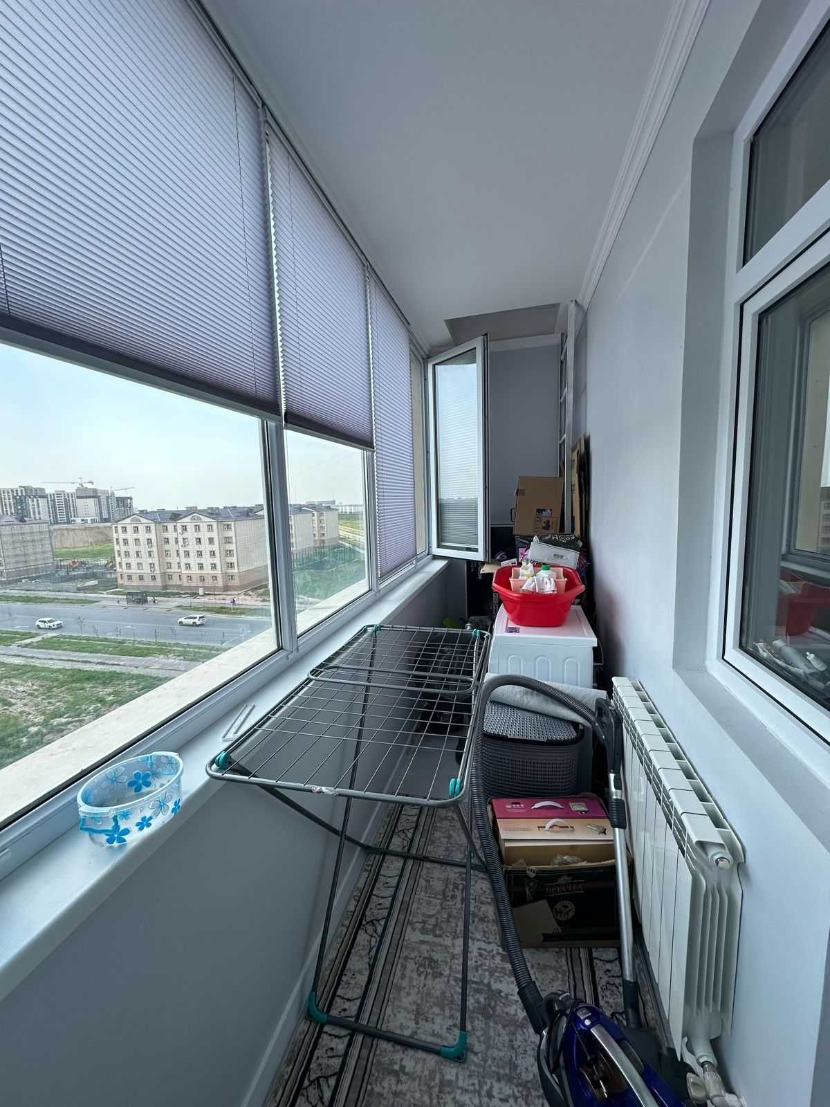 Продаётся 2-комнатная квартира, 51.2 м², 7/9 этаж - мкр Туран2