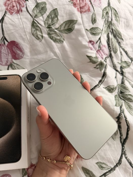 Iphone 15 pro Max, 256, natural titanium