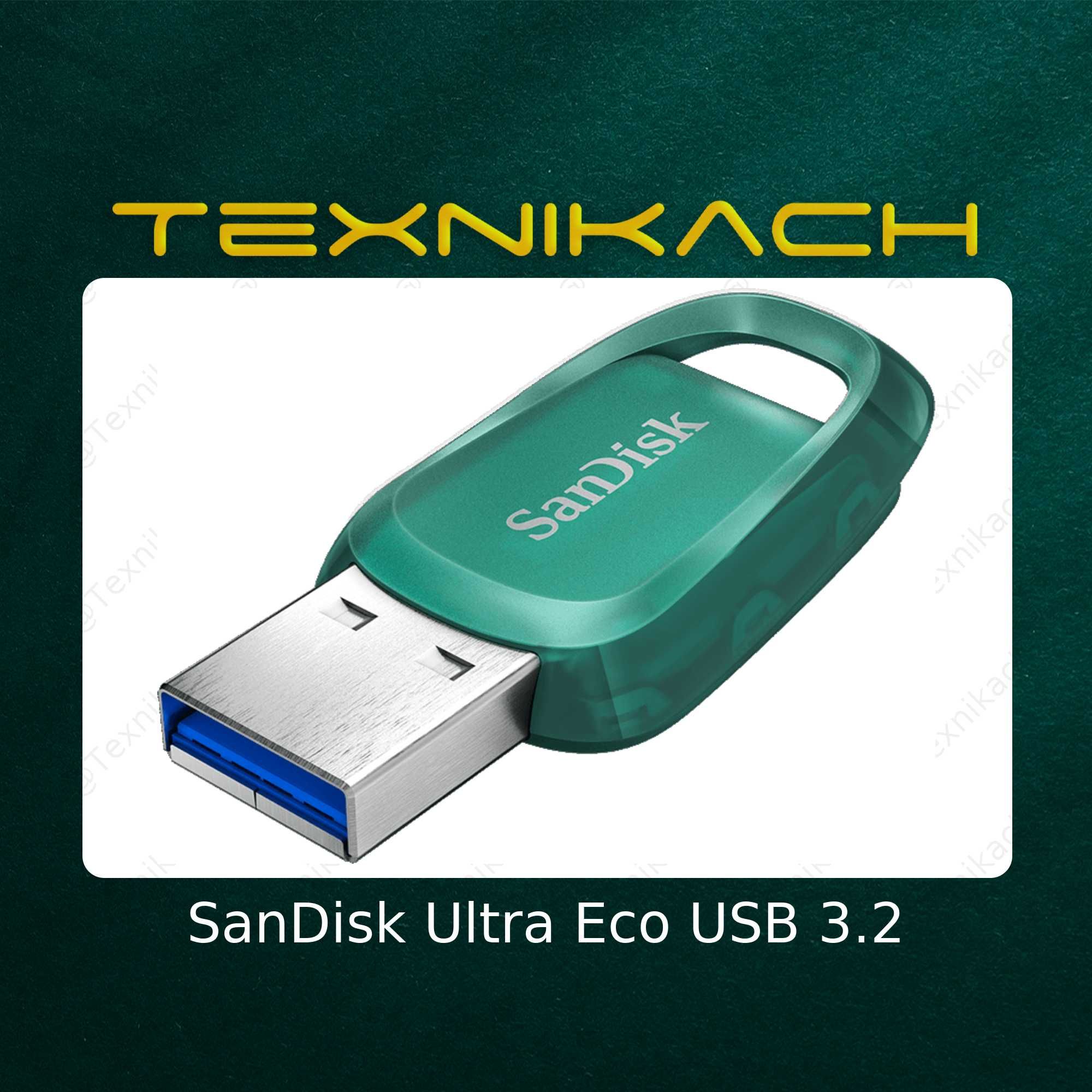 SanDisk Ultra Eco USB 3.2 • Доставка Бесплатно