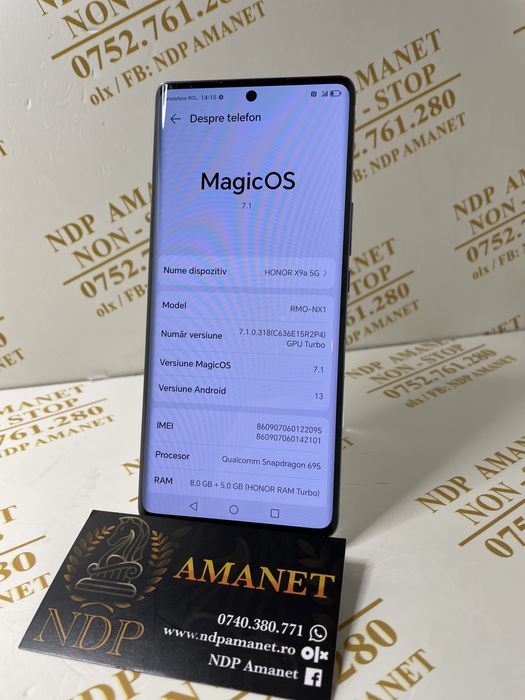 NDP Amanet Braila Honor X9A 256gb (44806)