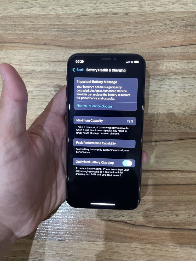 iPhone XS Gold ideal