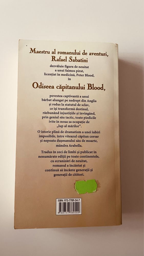 Rafael Sabatini - Odiseea Capitanului Blood
