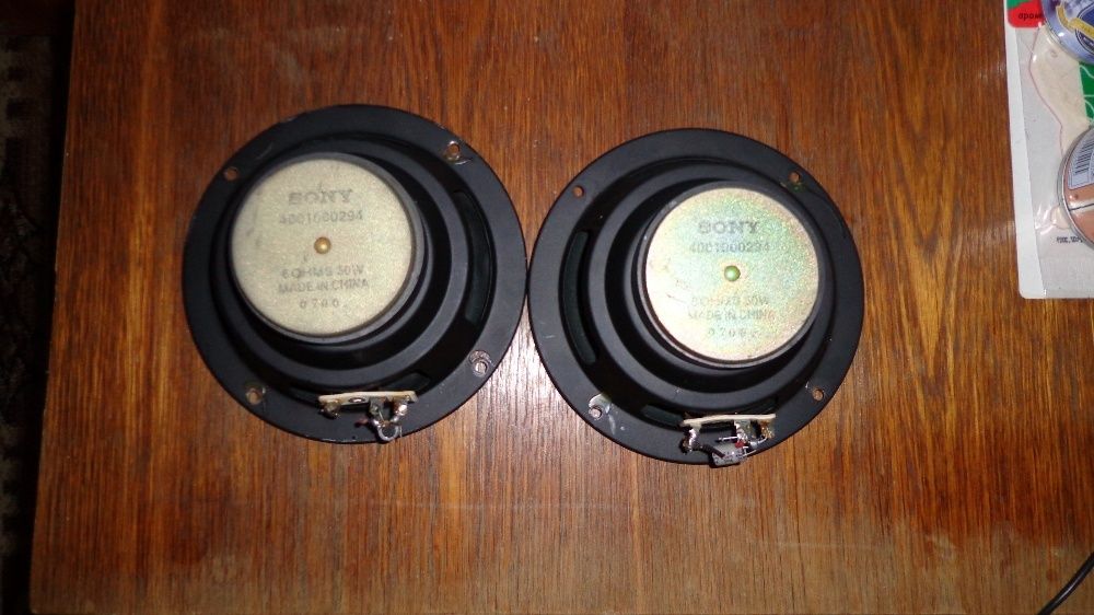 Sony 6 ohms 50w RMS Made-in-C