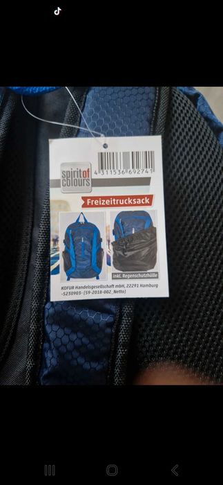 Rucsac cu husa spirit of colours