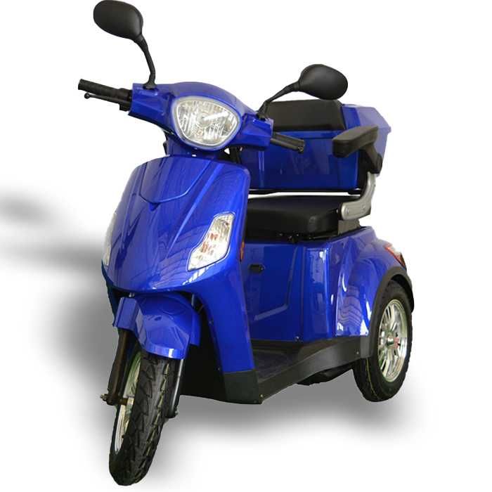 Електрическа триколка B1 /подобрен/ 1500W, Сив Металик, 5 батерии
