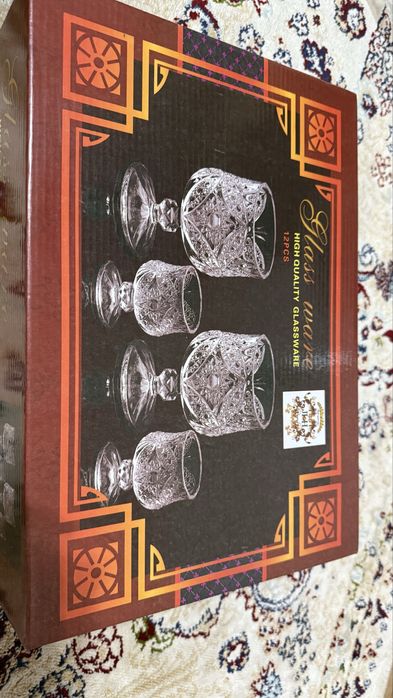 Продом стаканы с рюмкой