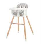 Стульчик для кормления kindercraft sienna grey. В хорошем состоянии