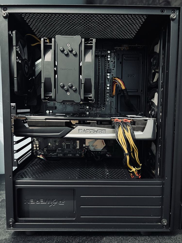 Мощный игровой компьютер на Ryzen 7 5700X с топовой видеокартой